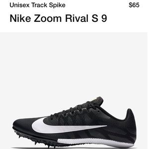 Nike Men’s Track & Field Shoes; Size 12